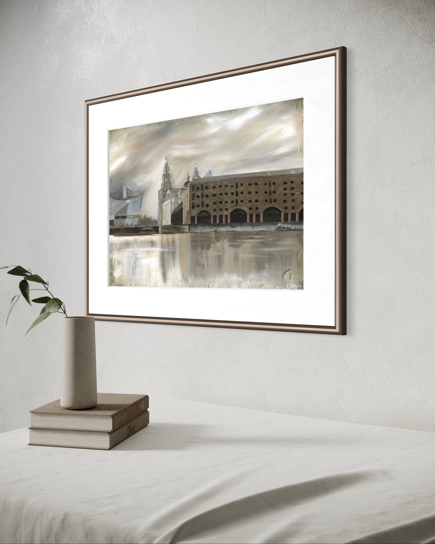 The Albert Dock - Medium A3 Giclèe Print