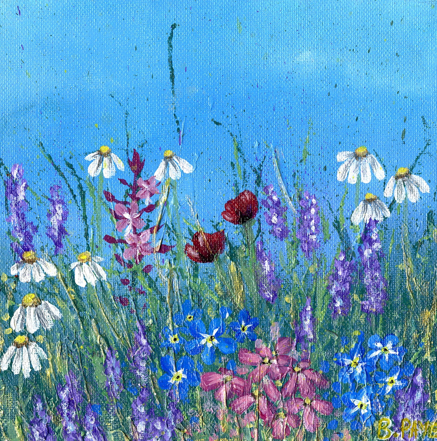 Wildflower Mini No.1 - 10x10” Print