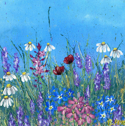 Wildflower Mini No.1 - 10x10” Print