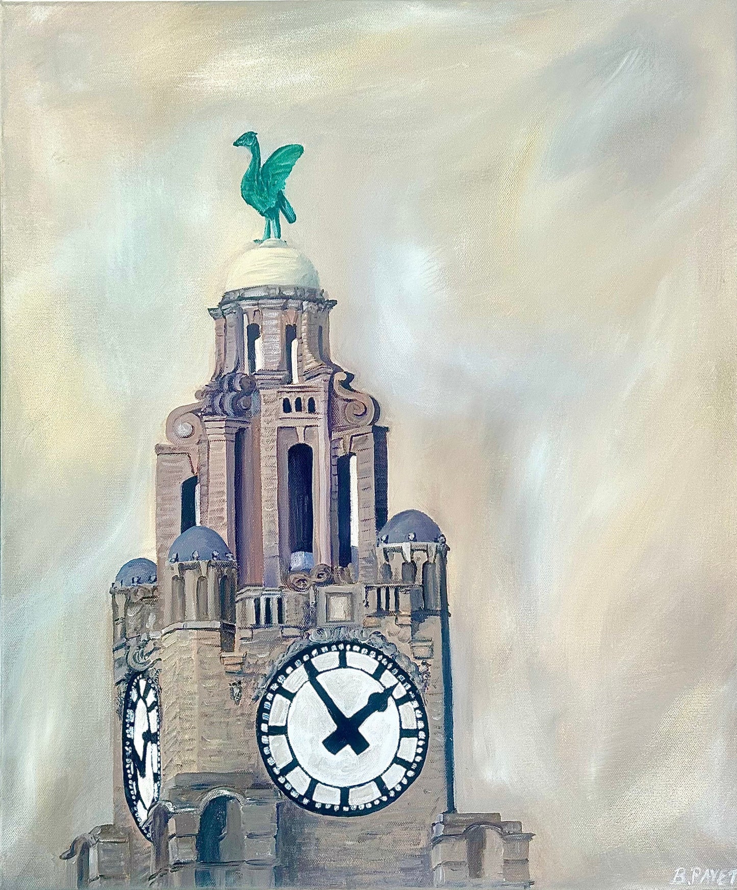 The Liver Building - 20x24” framed