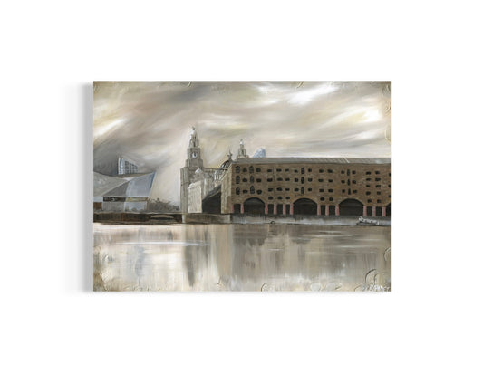 The Albert Dock - Medium A3 Giclèe Print