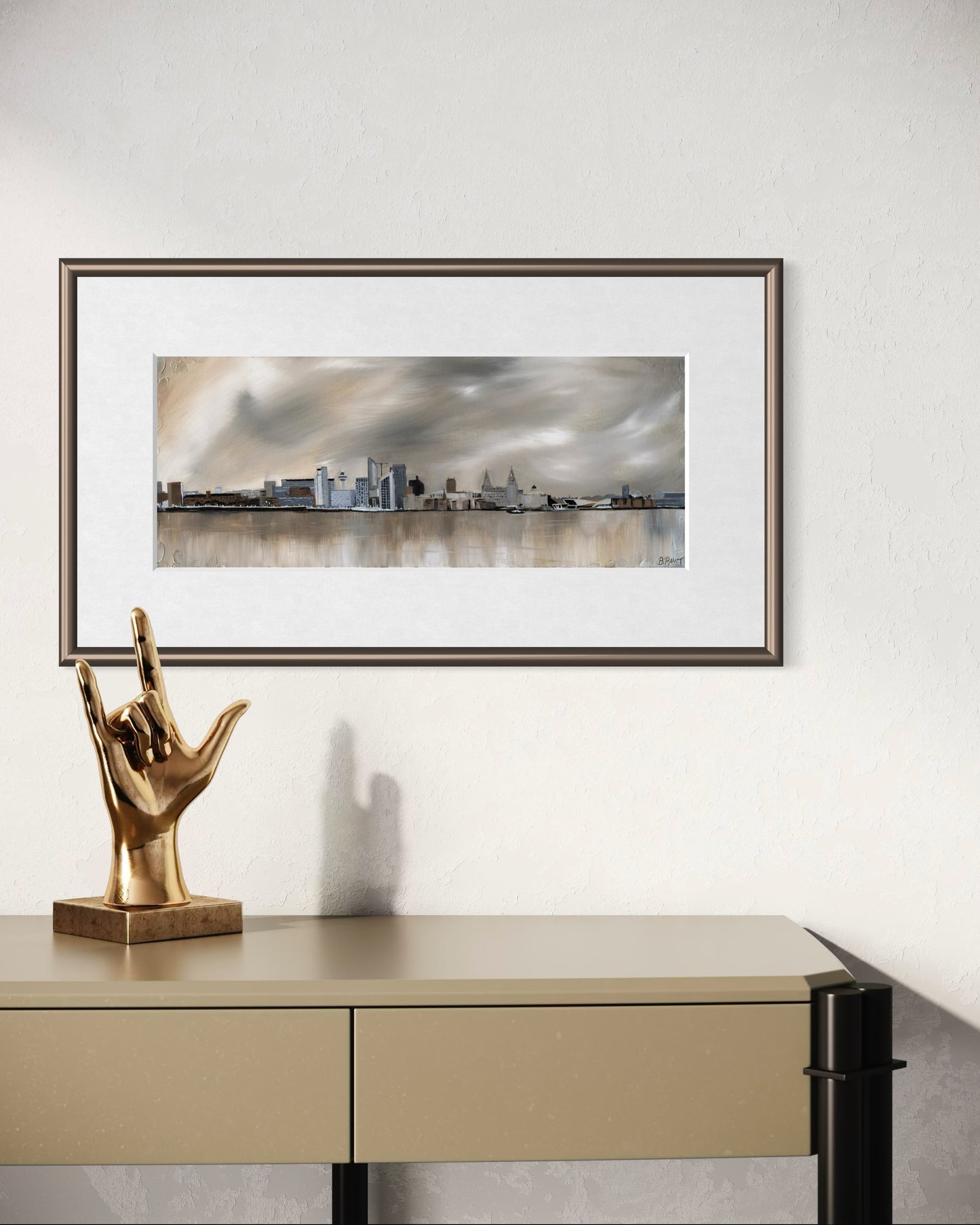 The Skyline - 8x20" Giclèe Print