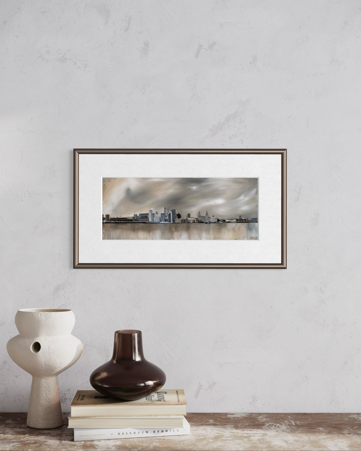 The Skyline - 8x20" Giclèe Print