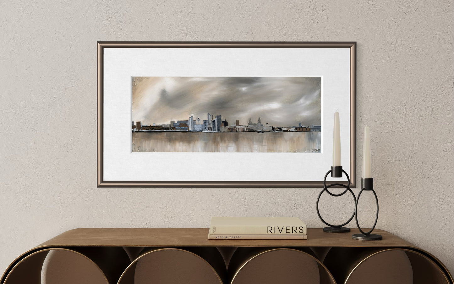 The Skyline - 8x20" Giclèe Print