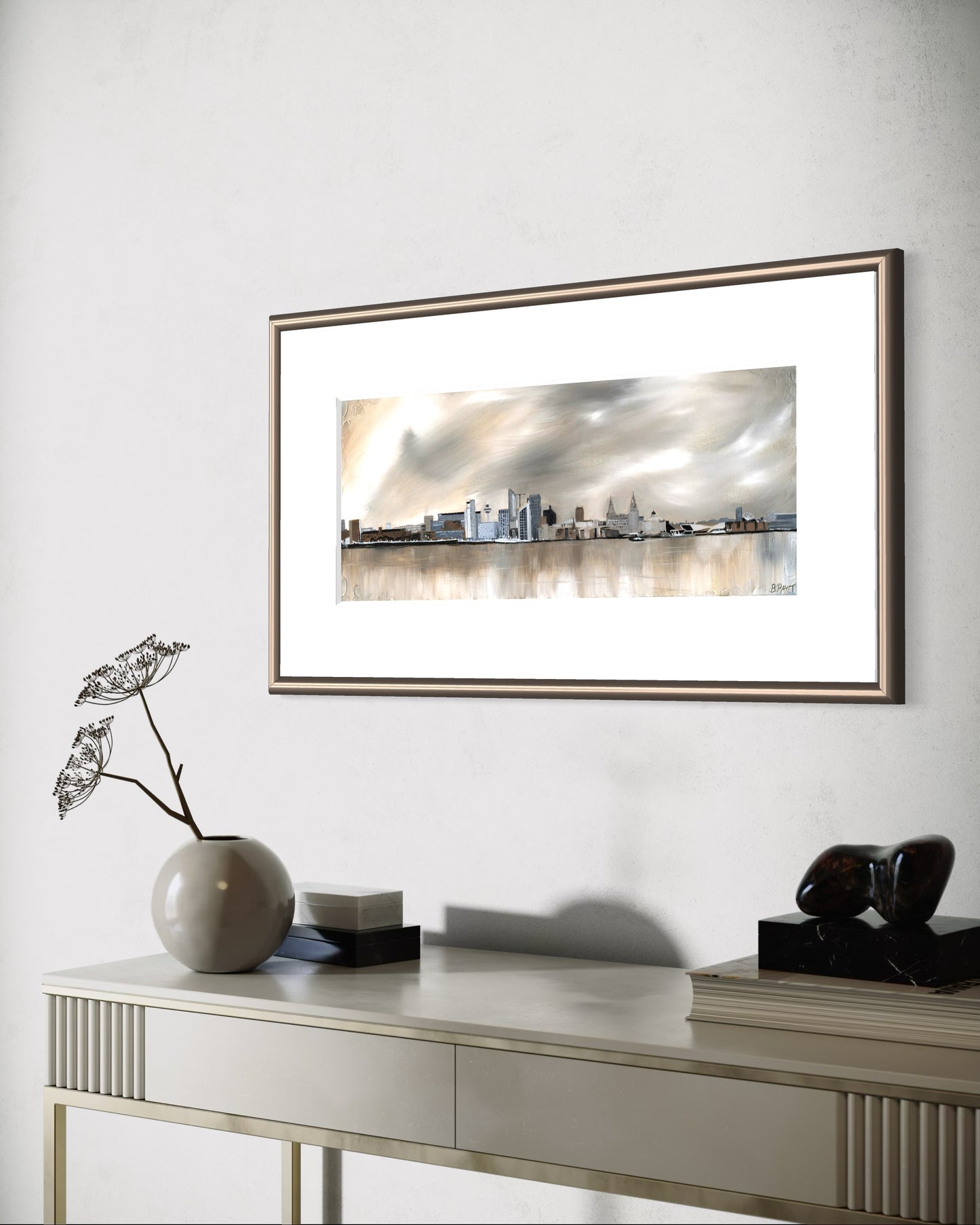 The Skyline - 8x20" Giclèe Print