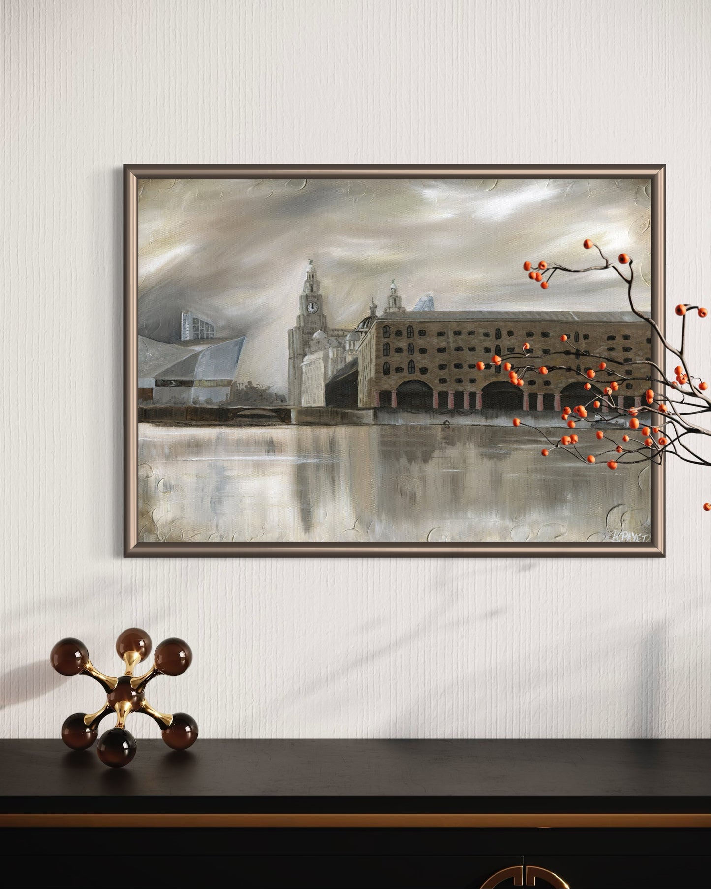 The Albert Dock - Small A4 Giclèe Print