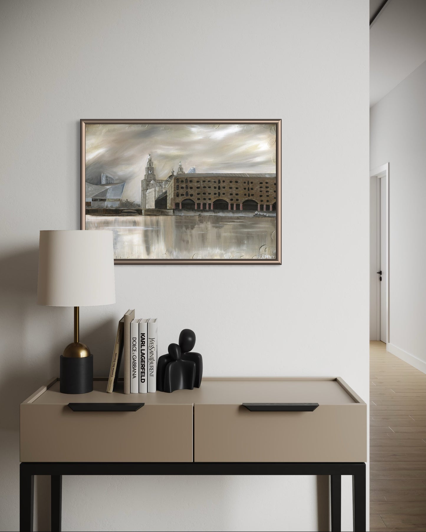 The Albert Dock - Medium A3 Giclèe Print