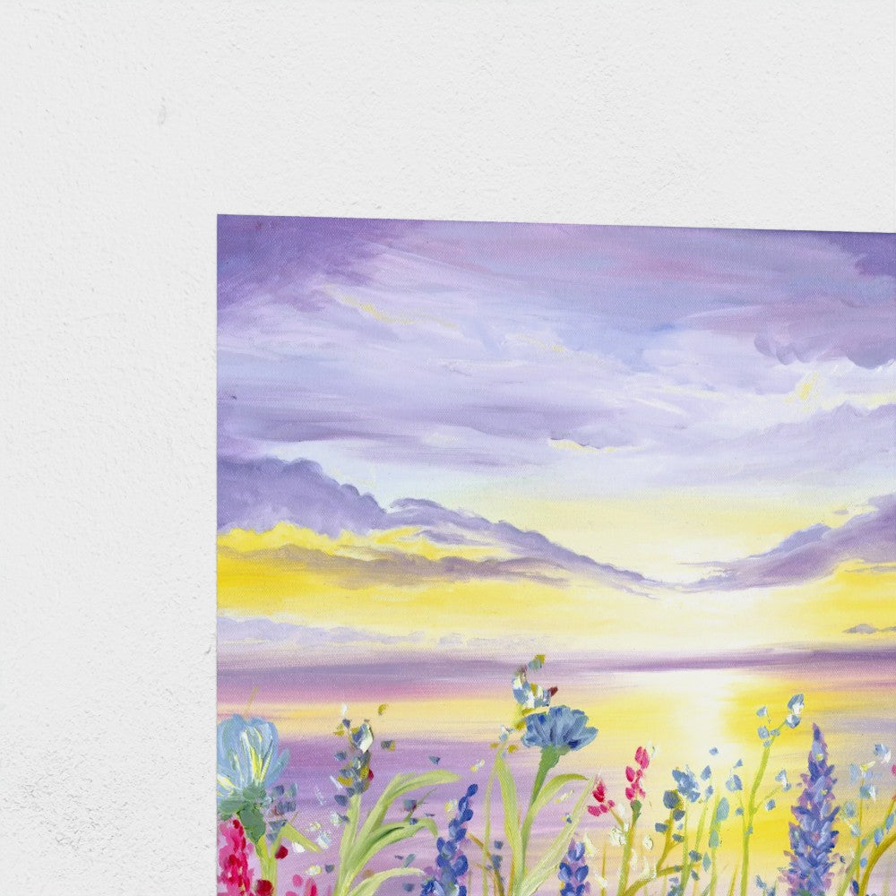 Wildflowers at Dusk Giclèe Print - 10x8”